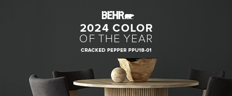 BEHR 2024 Color of the Year - Cracked Pepper