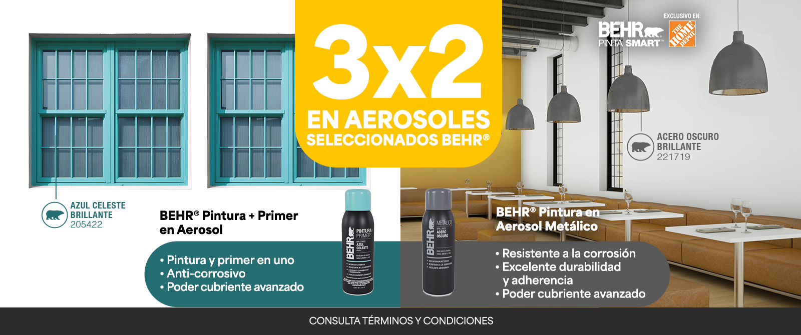 Image of Behr Spray Paints promo