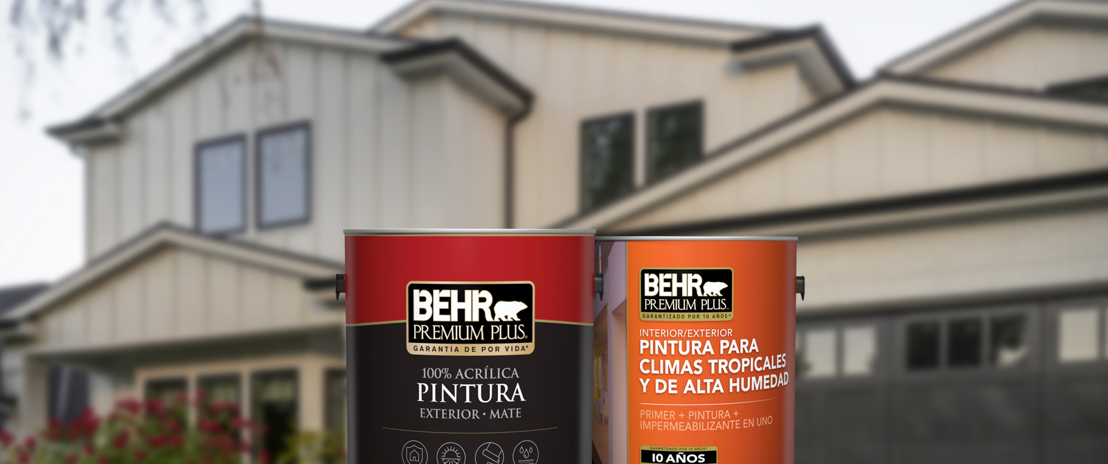 PREMIUM PLUS® Exterior Paint/Primer Behr Pro