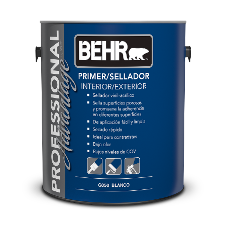 Otros lugares constante Accidentalmente PROFESSIONAL ADVANTAGE BY BEHR™ Primer/Sellador Interior/Exterior | Behr