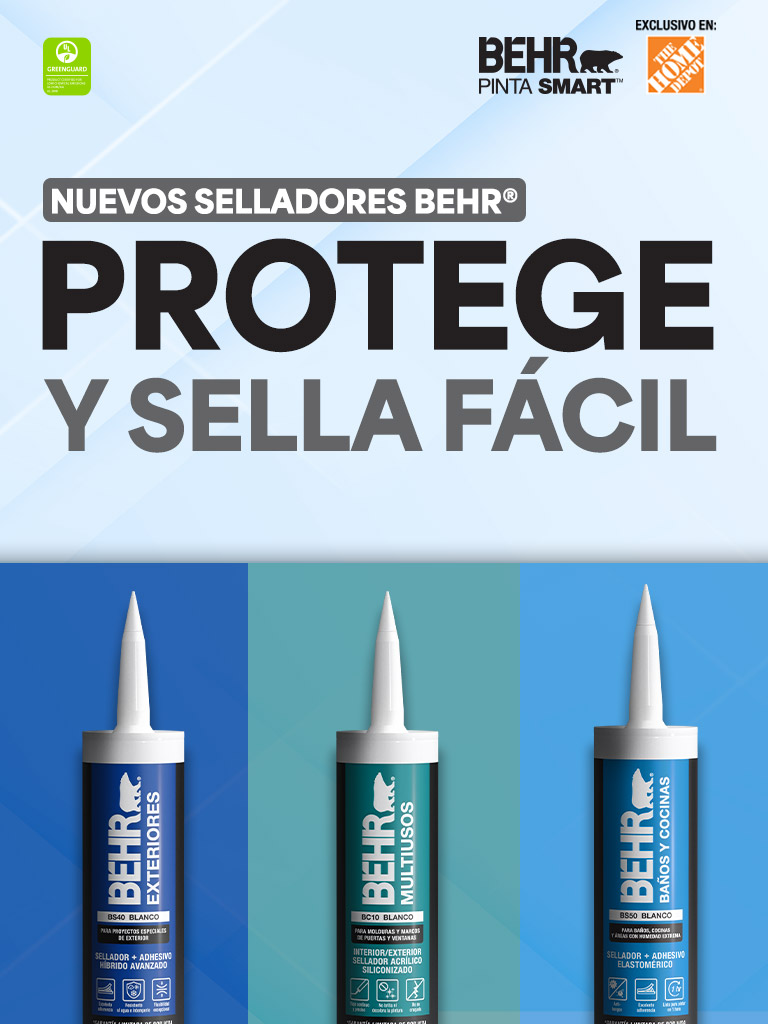 Mobile Image of a Perros Day banner featuring Behr paint color chips