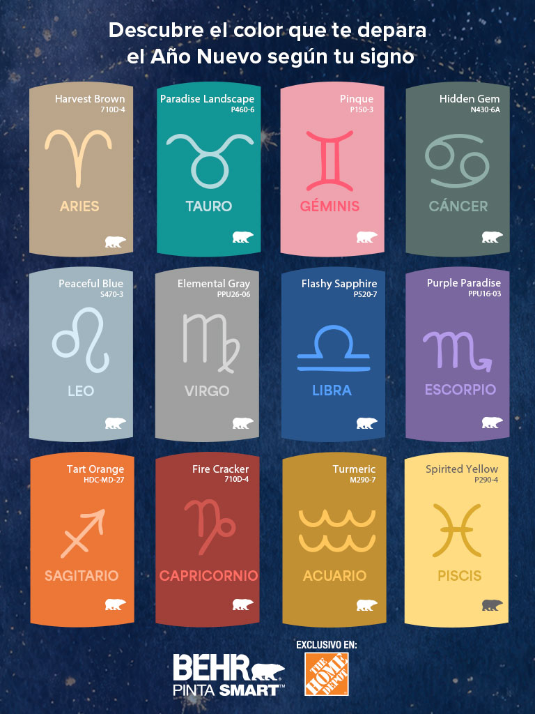 Mobile-sized Compilation of images announcing 2026 new colors.