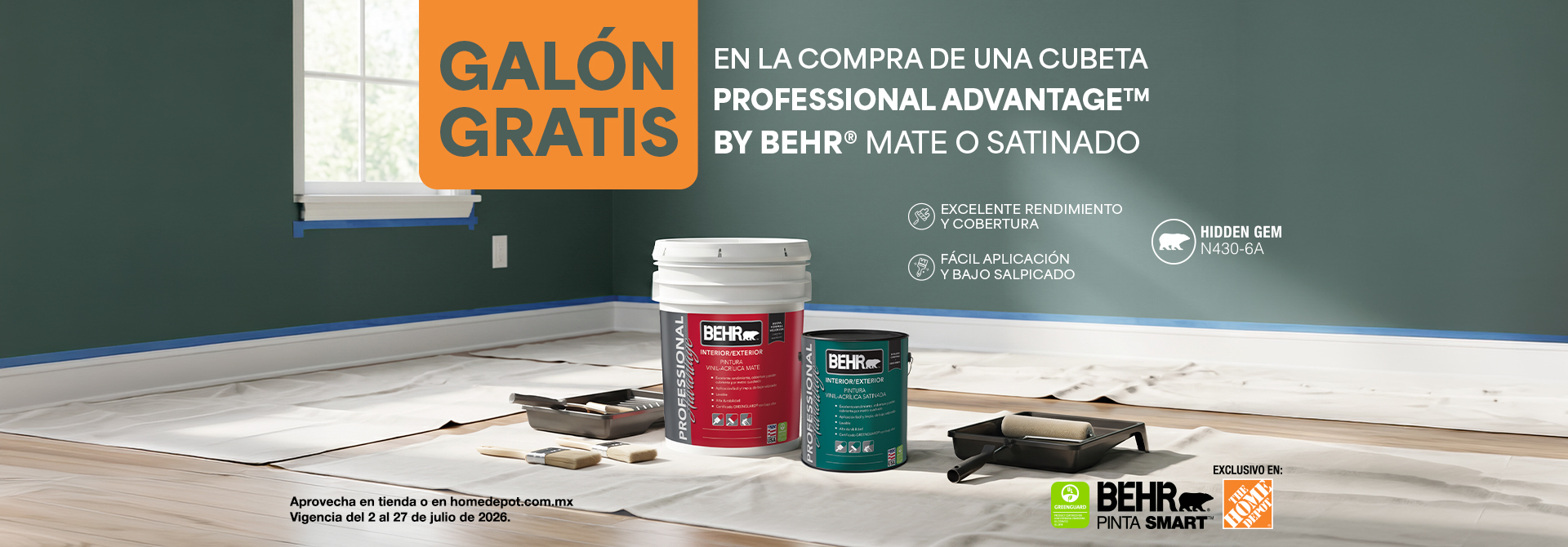 Behr Pro Advantage banner