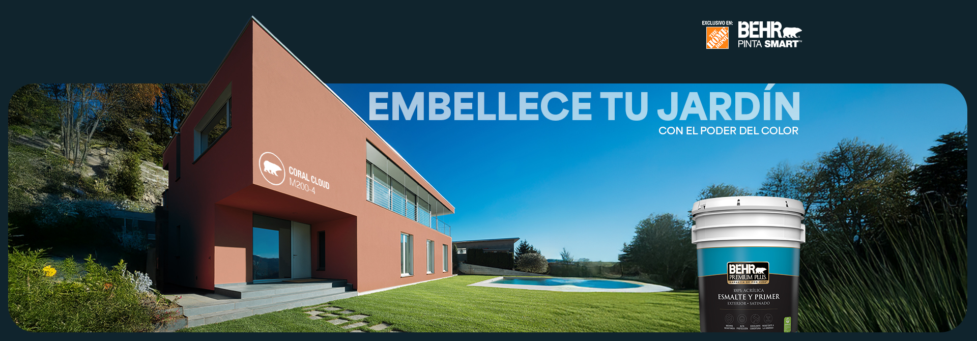 House exterior featuring Behr Premium Plus exterior paint