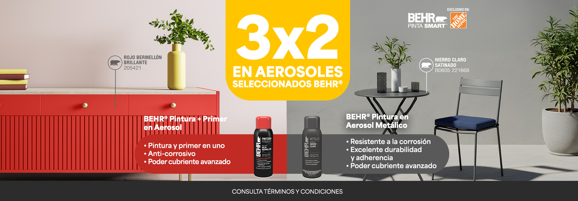 Behr Aerosols promo