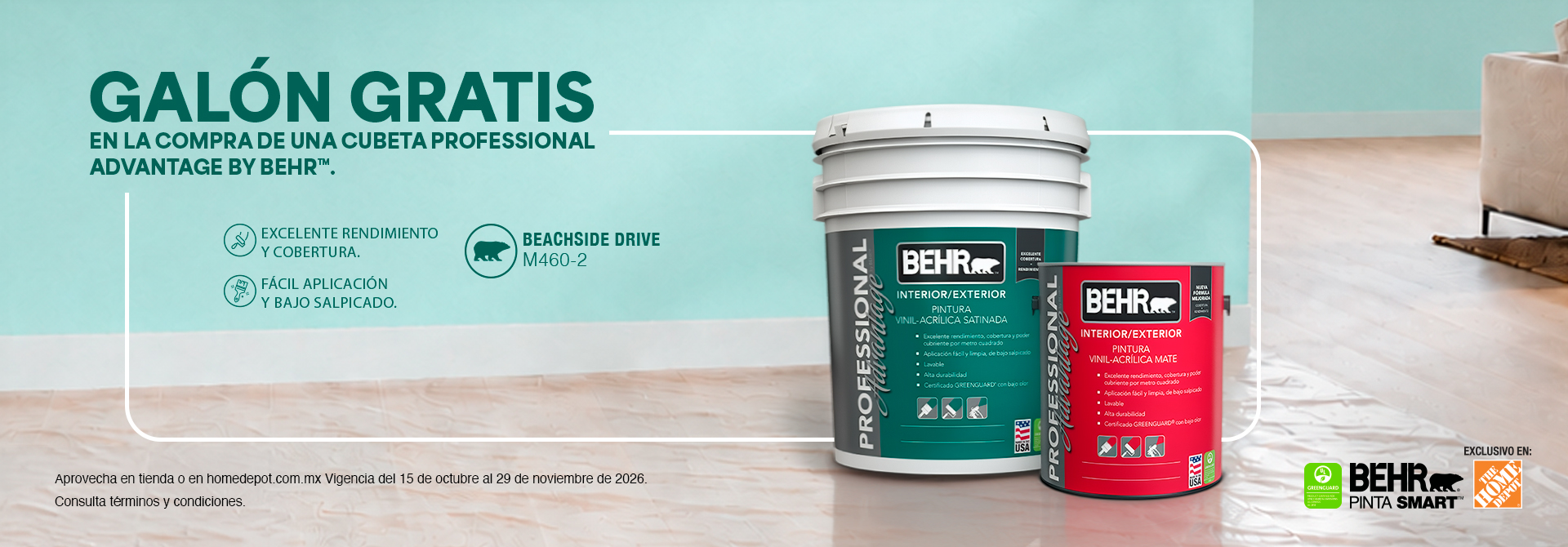Behr Pro Advantage banner