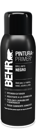 BEHR<sup>®</sup> Pintura + Primer en Aerosol