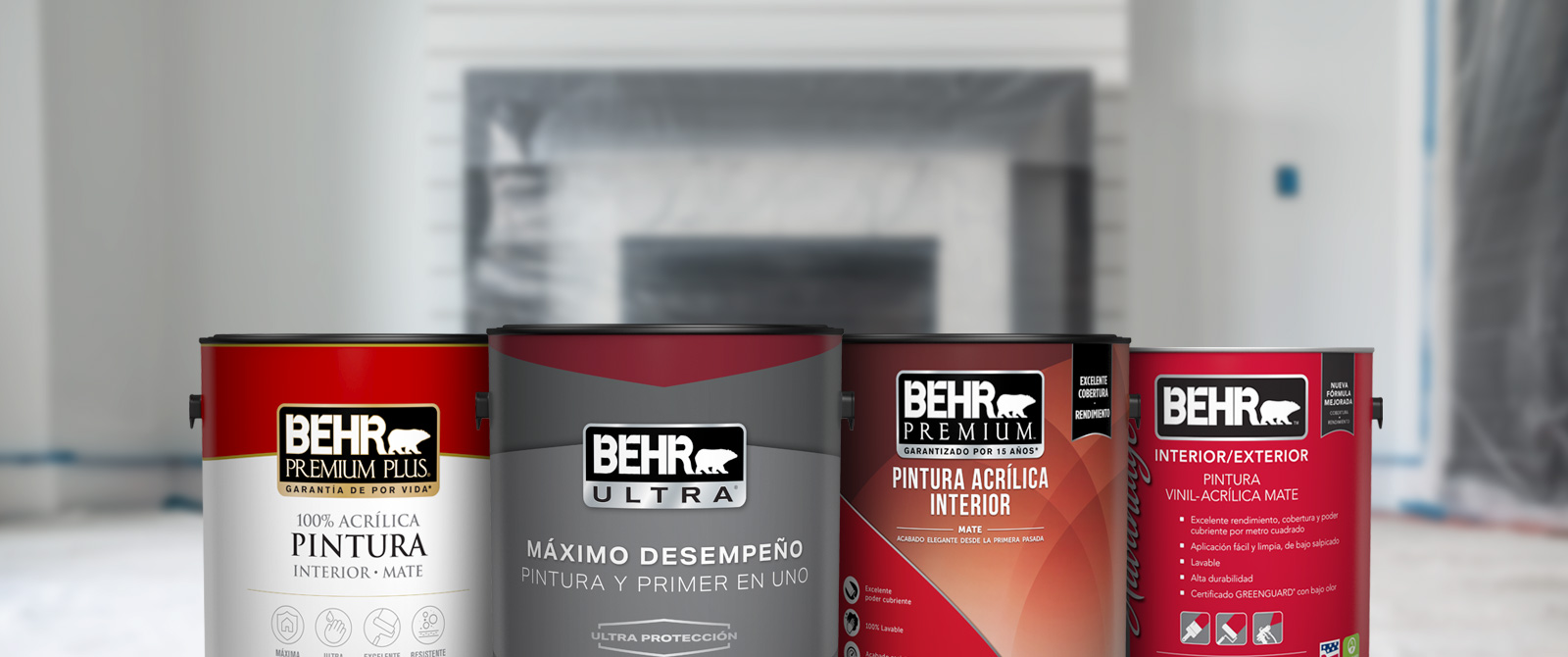 BEHR Interior line of Paint Products