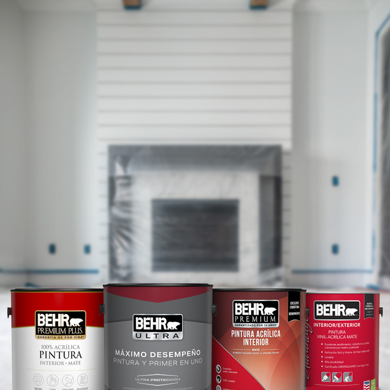 BEHR Interior line of Paint Products