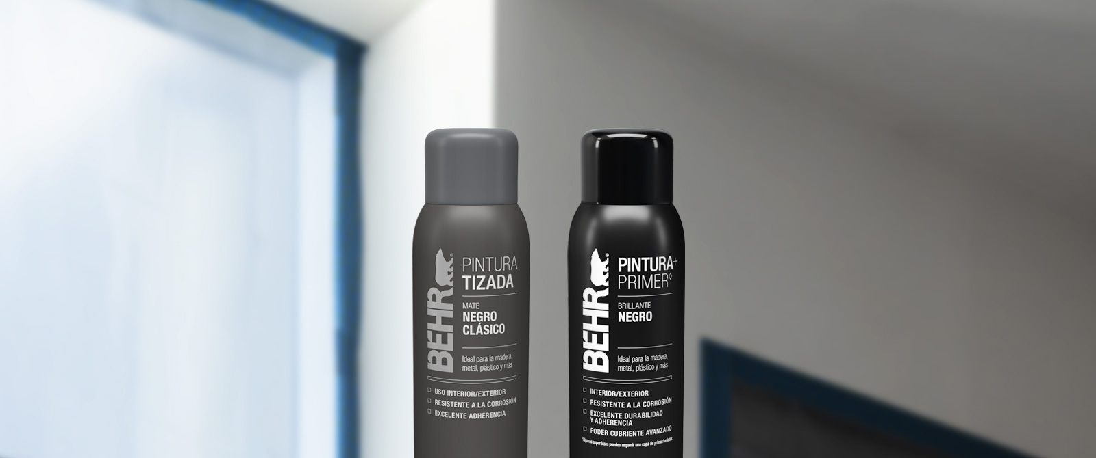 BEHR Exterior line of Spray Paint Products