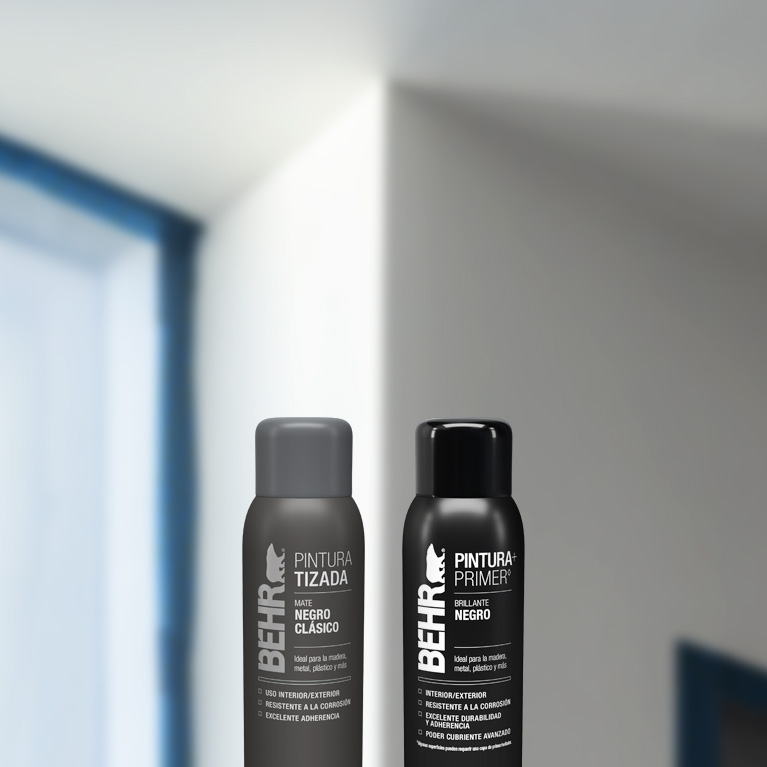 BEHR Exterior line of Spray Paint Products